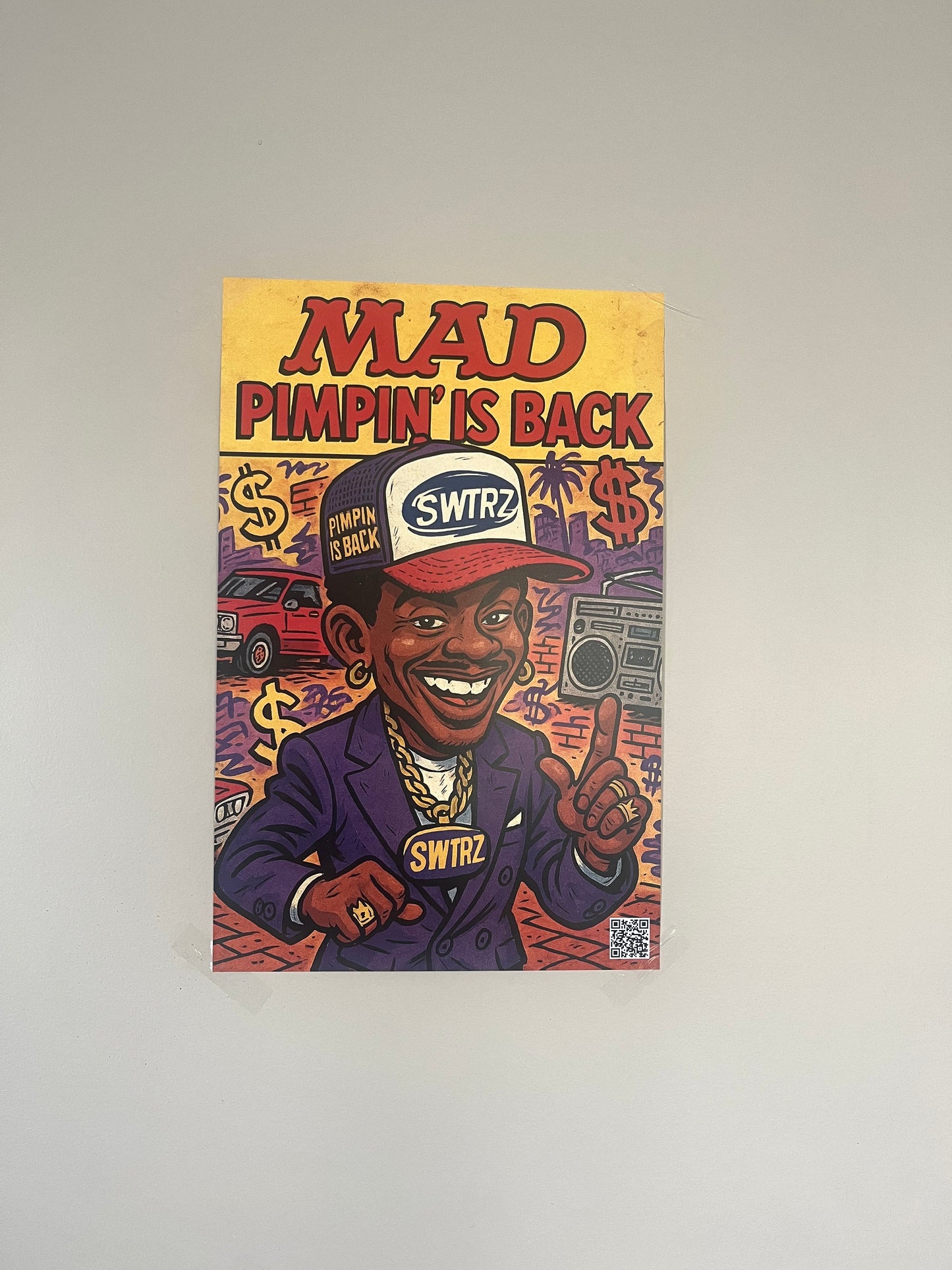 MAD “Pimpin’ Is Back” Poster