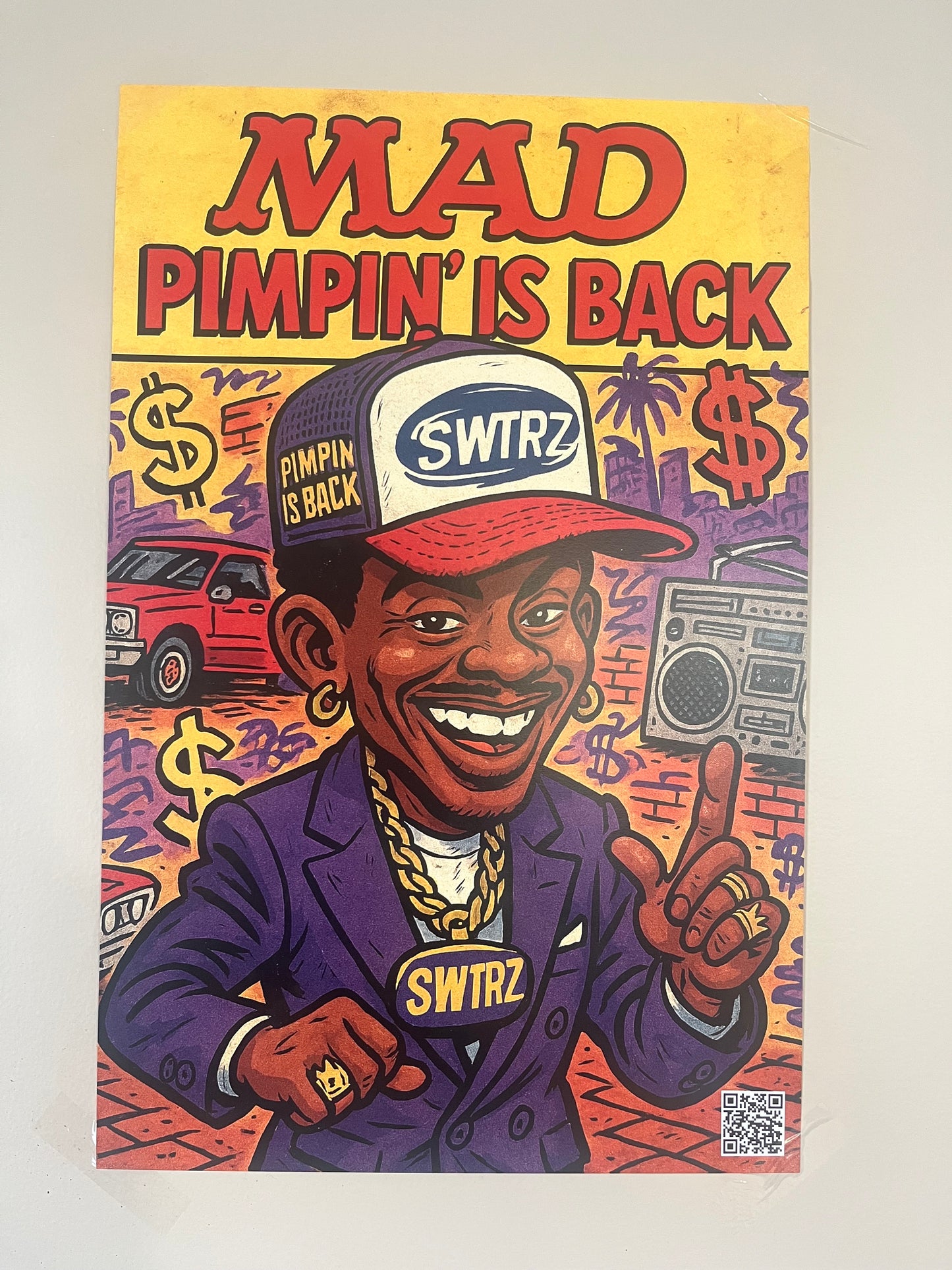 MAD “Pimpin’ Is Back” Poster